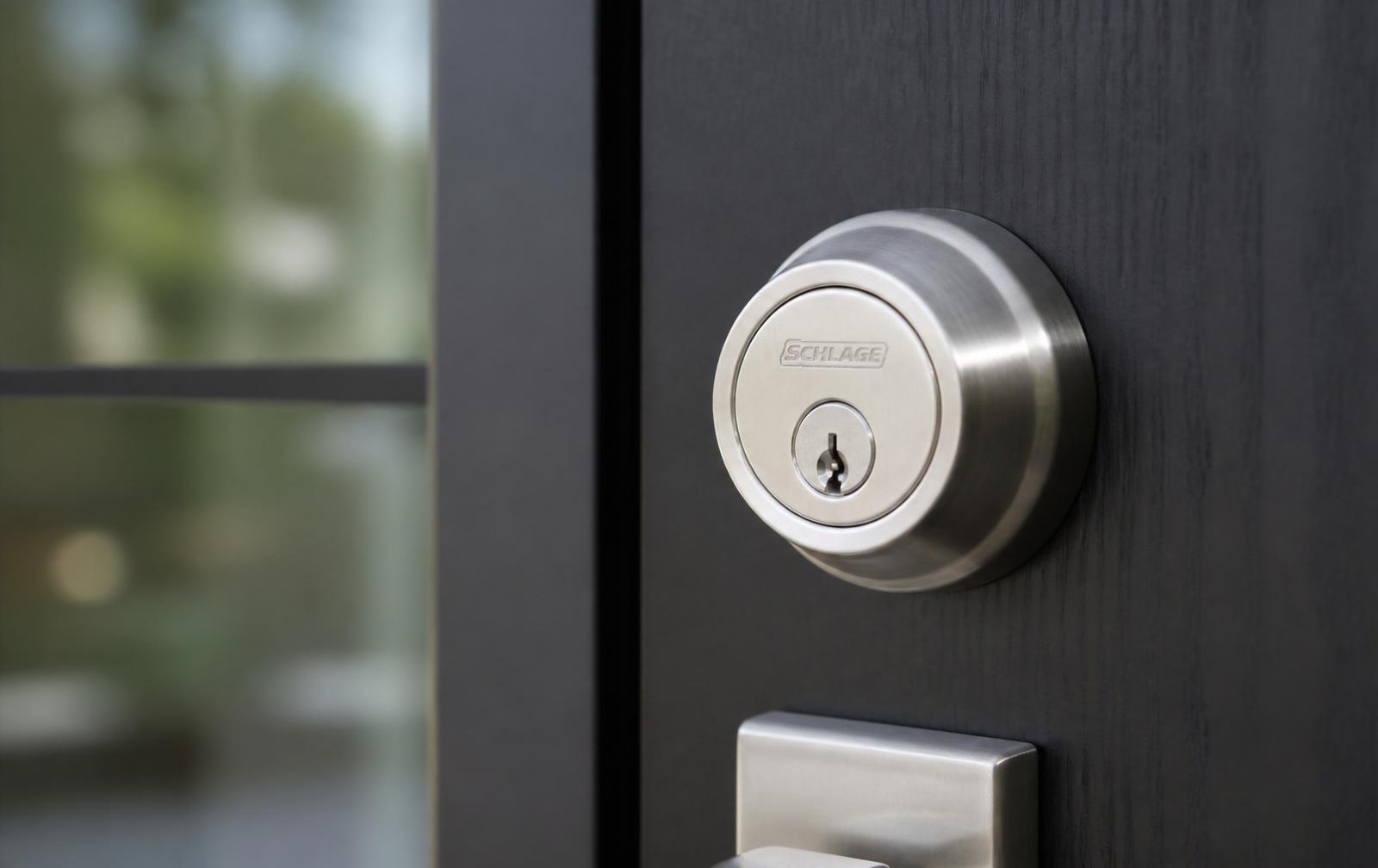Professional Lock Installation in Midrand Modern high-security door lock installed by Midrand Locksmith.